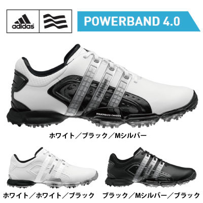 ★アディダス ゴルフ シューズ パワーバンド4.0　adidas POWERBAND 6752**【US仕様】天然皮革モデル