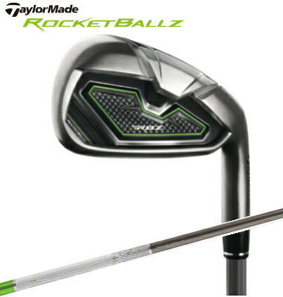 【レディース】【日本仕様】テーラーメイド ロケットボールズ アイアン 5本セット（#7〜PW,SW）RB-45カーボンシャフト［Taylormade ROCKETBALLZ RBZ］【■Tay■】