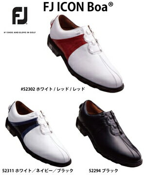 フットジョイ　ゴルフシューズ　ボア　boa　FJ　ICON　Boa　52***　footjoy【送料無料】【日本正規品】【■Ac■】