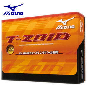 ミズノゴルフ　T-ZOID　ゴルフボール　オレンジパール　1ダース（12球入り）［Mizuno Golf ティーゾイド］【■M■】【2011年発売！】