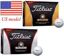 タイトリスト　Pro V1／Pro V1x　ゴルフボール　1ダース(12球入り)［Titleist］