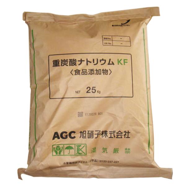 【送料無料】重曹25kg袋 国産【旭硝子 業務用クラフト袋入 食品グレート重曹（重炭酸ナトリウム）25kg】 重曹 食用 食品 業務用 <strong>食用重曹</strong> 業務重曹 料理 歯磨き うがい 入浴剤 風呂 掃除 汚れ 落とし