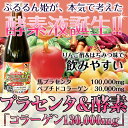  「ぷるるん姫」 プラセンタ＆酵素 コラーゲン130000」りんご酢＆はちみつ味で飲みやすい！高濃度プラセンタ、ペプチドコラーゲン、90種類の熟成酵素配合！