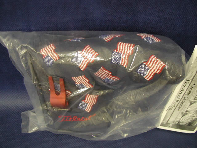 ★スコッティーキャメロン　SCOTTY CAMERON　2002 DANCING MNI FLAG HEADCOVER NAVY