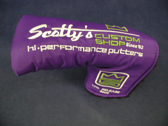 ★スコッティーキャメロン　SCOTTY CAMERON　SCOTTYS CUSTOM SHOP HEADCOVER PURPLE