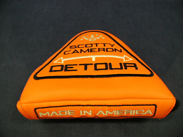 ★スコッティーキャメロン　SCOTTY CAMERON　DETOUR ORANGE HEADCOVER