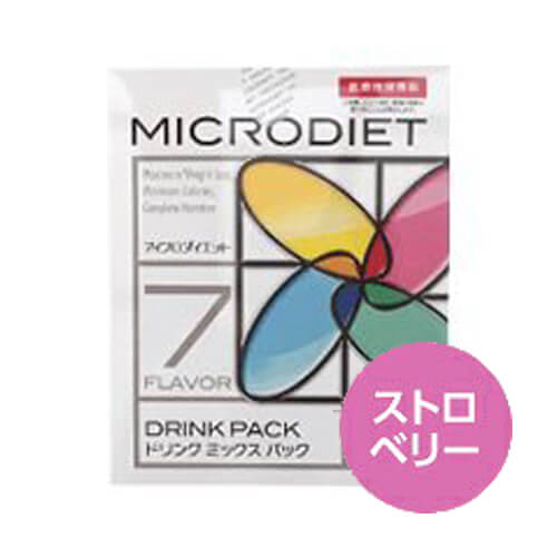 サニーヘルス マイクロダイエット MICRODIETドリンク（ストロベリー味）7食【置き換…...:pycno:10000150