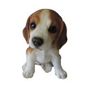 愛らしい犬のオブジェ ビーグル