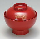 漆遊館 歳時記 【G4088-01】 総朱 若松沈金 雑煮椀 化粧箱 φ13×11.4cm (越前漆器 お好み椀 お雑煮椀 煮物椀 お椀 沈金 若松 見返し付 おわん越前塗り ギフト・内祝い・成人内祝い・結婚内祝い・新築祝い・お返し・お祝い・正月・法事)