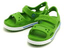 ショッピングcrocband crocs crocband 2.0 sandal PS 14854-36Hクロックス クロックバンド 2.0 サンダル PSparrot green/ocean