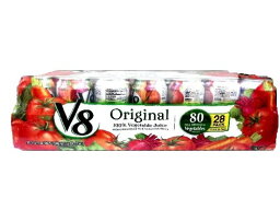 <strong>V8</strong> 100％<strong>野菜ジュース</strong>、11.5オンス（28缶） <strong>V8</strong> 100% Vegetable Juice, 11.5 Ounce (28 Cans)326mlが28缶セット