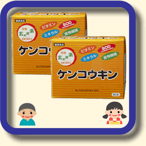 【代引手数料無料】ケンコウキン小麦胚芽入り分包2個セットで1割引