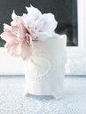 【Big Sale 20】モチーフ フラワーベース Lサイズ CAM1-13-MWI【DES POTS オランダ/フラワーベース/花器/花瓶/花びん/花材/インテリア雑貨/陶器/白/ホワイト】