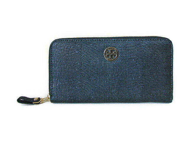 【レア商品】Tory Burch トリーバーチ ジッパーラウンド 長財布 ブルターニュ ジップ コンチネンタル ウォレット ディープシー【新品】Tory Burch BRITTANY ZIP CONTINENTAL WALLET deep sea Style: 41139100