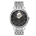 【ポイント最大38倍!21日20時〜26日1時59分まで!】 TISSOT ティソ トラディション オートマティック オープンハート メンズ腕時計 自動巻き 送料無料 T063.907.11.058.00