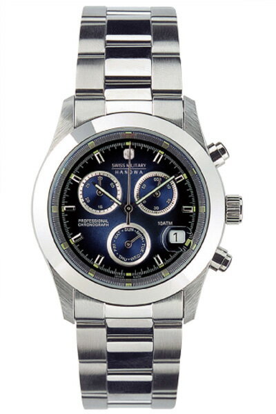 【送料無料】スイスミリタリー ELEGANT BIG CHRONO メンズ腕時計 ML 245【新品】【smw4】
