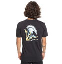 クイックシルバー QUIKSILVER SUN DAMAGE SS メンズ バックプリント Mens T-shirts 【EQYZT06100 KVJ0】【Mens】