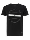 【QUIKSILVER クイックシルバー】 メンズ MW TECH ST Tシャツ QUIK TECH 涼感速乾ロゴTシャツ QST172014 BLK
