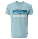 【QUIKSILVER クイックシルバー】速乾サーフTシャツ 【QLY171020 SAX】
