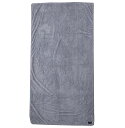 クイックシルバー QUIKSILVER 吸水速乾 ビーチタオル (150×68cm) BEACH TOWEL SOLID Towel 【QTW195300 GRY】【Mens】