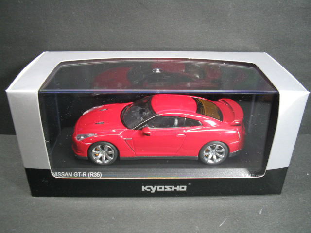 京商 KYOSHO NISSAN GT-R(R35) 2008 Vibrant Red 日産
