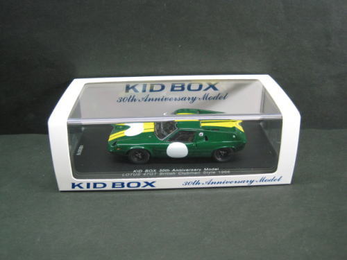 1/43scale KID BOX 30th Anniversary Model Lotus 47GT British Clubman Style 1966 スパーク SPARK Model キッドボックス 30周年記念 ロータス ブリティッシュ クラブマン