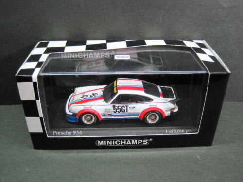 1/43scale　ミニチャンプス MINICHAMPS Porsche 934 Eberhard Sindel 300km Nurburgring EGT 1976 ポルシェ ニュルブルクリンク