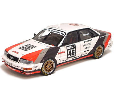 ミニチャンプス MINICHAMPS Audi V8 Quatro DTM 1990 Team SMS Frank Jelinski アウデー クアトロ