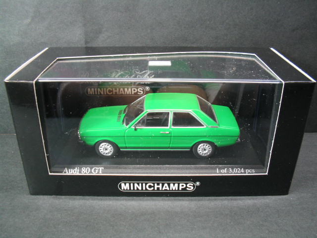 1/43scale ミニチャンプス MINICHAMPS Audi 80 GT 1972 アウディ