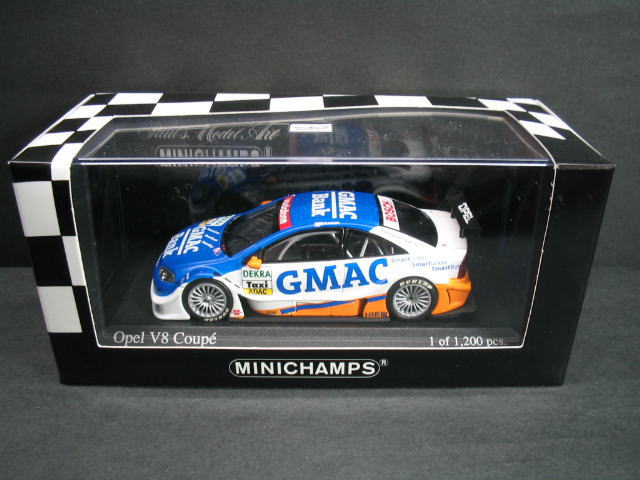 1/43scale ミニチャンプス MINICHAMPS Opel V8 Coupe DTM 2004　opc Euroteam Race Taxi オペル クーペ ユーロ チーム レース タクシー