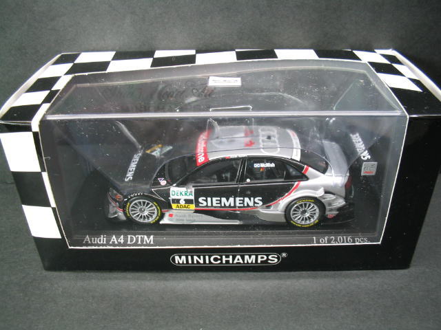 1/43scale ミニチャンプス MINICHAMPS Audi A4 DTM 2005 Team ABT Sportsline A.McNish アウディ