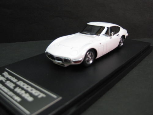 1/43scale ミラージュ hpi racing MIRAGE Toyota 2000GT (MF-12L) White トヨタ