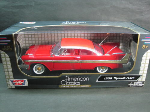 1/18scale モーターマックス Motor Max 1958 Plymouth Fury Red プリマス フューリー