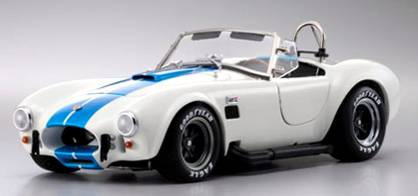 1/18scale 京商 KYOSHO Shelby Cobra 427 S/C White/Blue シェルビー コブラ