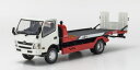 1/43scale 京商 KYOSHO Hino Dutro Kyokuto Flatop Zero 2 White / Silver wheel rim 日野 デュトロ フラトップ ゼロ II