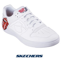 【今ならポイント10倍！】スケッチャーズ 210748-wht メンズ スニーカー <strong>SKECHERS</strong> 靴 くつ shoes シューズ Mark Nason Los Angeles x The Rolling Stones Palmilla - RS Marquee ローリングストーンズ コラボ Lickロゴ