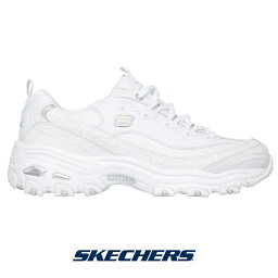 <strong>スケッチャーズ</strong> SKECHERS <strong>スニーカー</strong> 11931 <strong>レディース</strong> ディーライト メモリーフォーム DLITES ゴーウォーク GOWALK スポーティー 合皮 レースアップ コンフォートシューズ クッション性抜群 靴 くつ 白