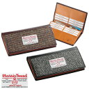 ハリスツイード 財布 長財布 レザー 革 メンズ Men's 紳士用 ハリス・ツイード Harris tweed ハリスツイード&ブライドルレザー 長財布 68897【RCP】送料無料