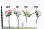 《 造花 》花びし/ハナビシ ミニワイルドローズインテリア インテリアフラワー フェイクフラワー