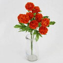 《 造花 》◆とりよせ品◆Parer マムブッシュ オレンジ 和 菊