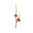 《 造花 》◆とりよせ品◆Parer ミニ梅 (6P入) レッド 和 梅