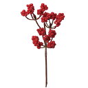 《 造花 グリーン 実 》◆とりよせ品◆Parer ベリーピック レッド (1セット6本入り) インテリア