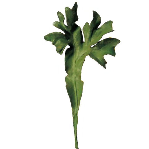 《 造花 グリーン 多肉植物 》Asca/アスカ スタッグホーンリーフ(S) グリーンエアプランツ