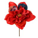 《 造花 》◆とりよせ品◆Parer ちりめんダリア レッド インテリア インテリアフラワー