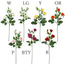 《 造花 》Poppy/ポピー ローズ×5(1セット12本入り)インテリア インテリアフラワー