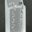 ダイヤモンドピアス K18WG ダイヤモンド 1.15ct