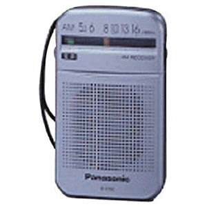 Panasonic AMラジオ RP−30−S　＜シルバー＞