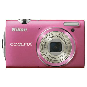 ニコン デジタルカメラ「COOLPIX」 COOLPIX　S5100　＜ホットピンク＞【送料無料】