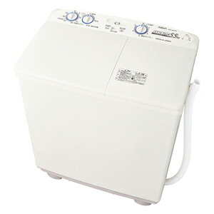 AQUA 二槽式洗濯機（5．5kg） AQW−N550（W）＜ホワイト＞【標準設置無料】...:r-kojima:10257373