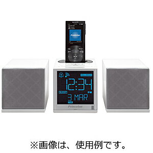 【ポイント2倍】プリンストンテクノロジー WALKMAN専用　FMラジオ搭載目覚まし機能付きスピーカー PSP−WM1（W）＜ホワイト＞【送料無料】日本全国送料無料！更に代引き手数料無料！